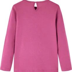 vidaXL Camiseta infantil de manga larga 92 Frambuesa New