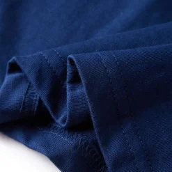 vidaXL Camiseta infantil de manga larga azul marino 92 Online