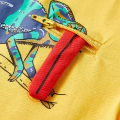 vidaXL Camiseta infantil de manga corta claro 104 Ocre Outlet
