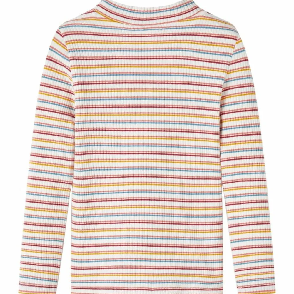 vidaXL Camiseta infantil de manga larga cuello alto color 92 Crudo Sale
