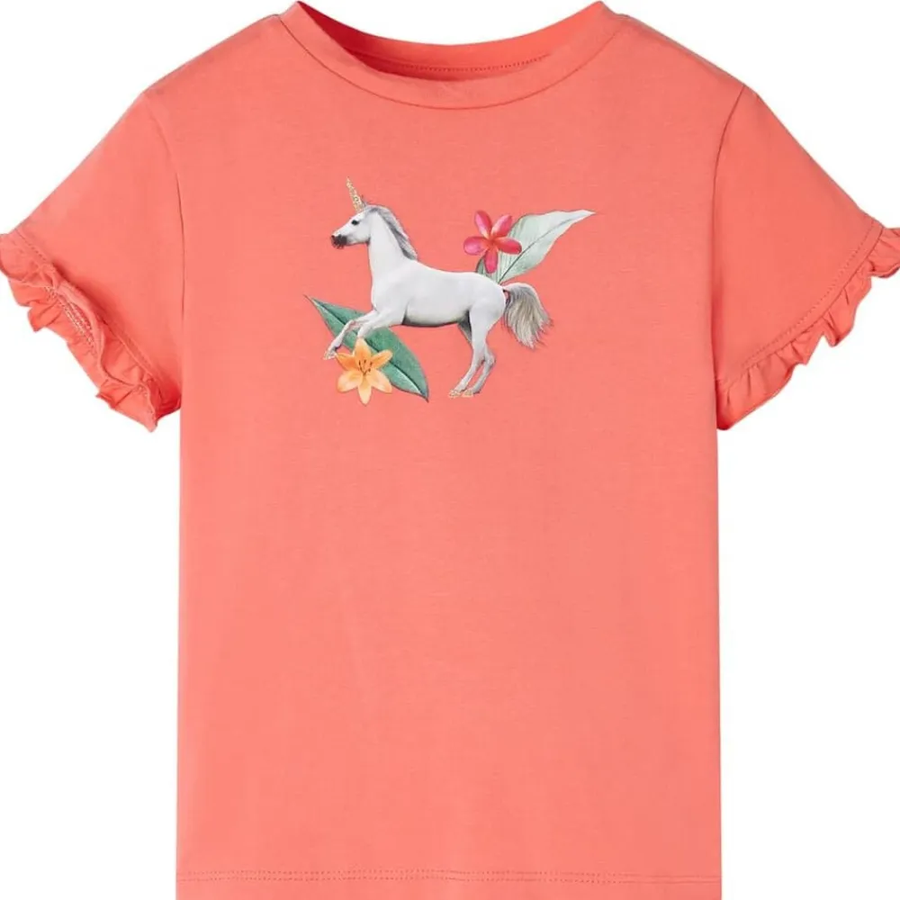 vidaXL Ropa Y Accesorios-Camiseta infantil de manga corta 104