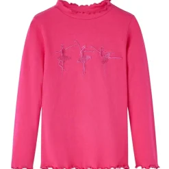 vidaXL Ropa Y Accesorios-Camiseta infantil de manga larga brillante 104