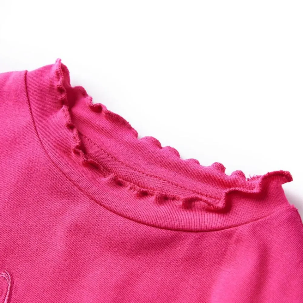 vidaXL Ropa Y Accesorios-Camiseta infantil de manga larga brillante 104