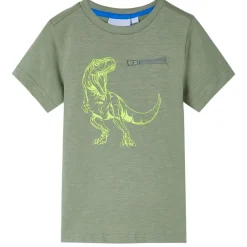 vidaXL Ropa Y Accesorios-Camiseta infantil de manga corta claro 104
