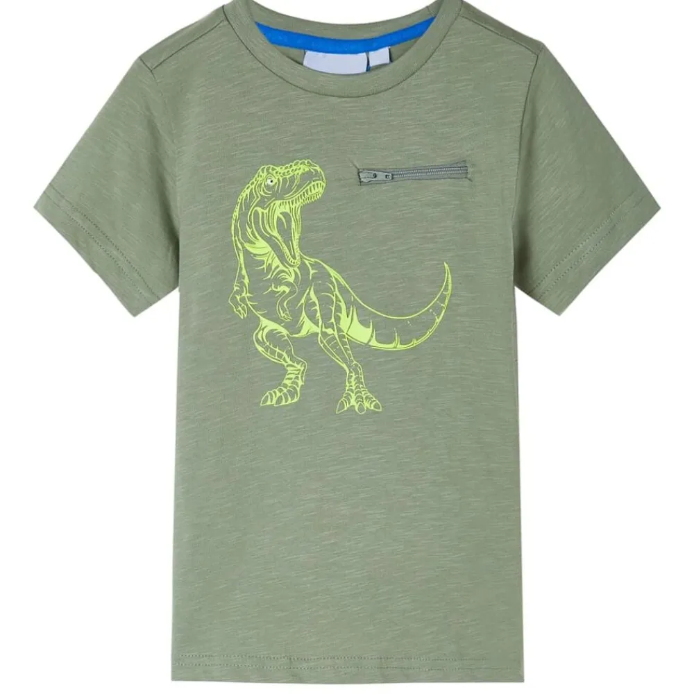 vidaXL Ropa Y Accesorios-Camiseta infantil de manga corta claro 104