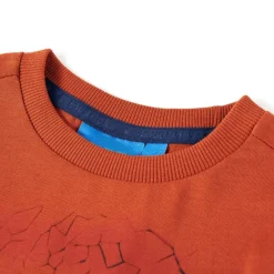 vidaXL Camiseta infantil de manga larga color teja claro 92 &Oacute;xido Best