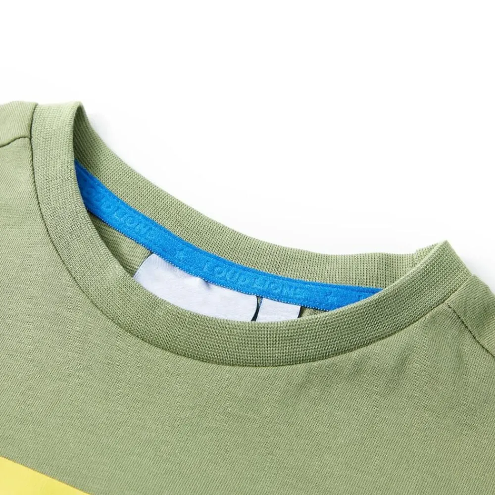 vidaXL Ropa Y Accesorios-Camiseta infantil de manga corta claro 116