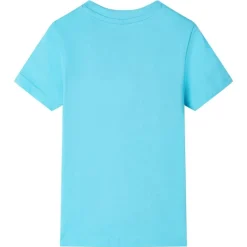 vidaXL Camiseta infantil de manga corta color aguamarina 116 Verde agua Outlet