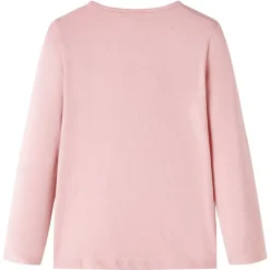 vidaXL Camiseta infantil de manga larga 92 Rosa claro Outlet