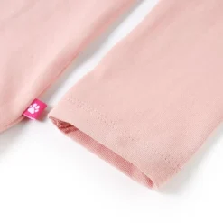 vidaXL Camiseta infantil de manga larga 92 Rosa claro Outlet
