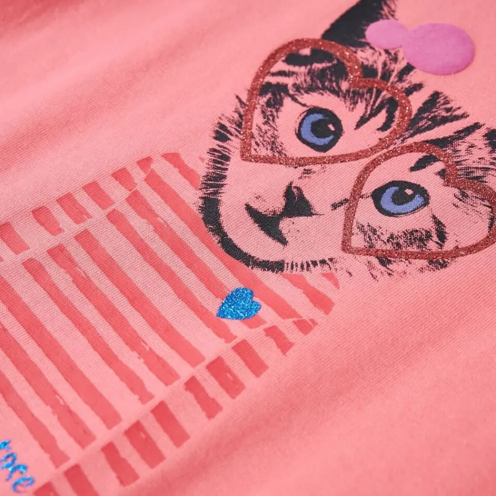 vidaXL Camiseta infantil de manga larga 104 Rosa Outlet