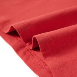 vidaXL Camiseta infantil de manga larga tostado 92 Rojo Online