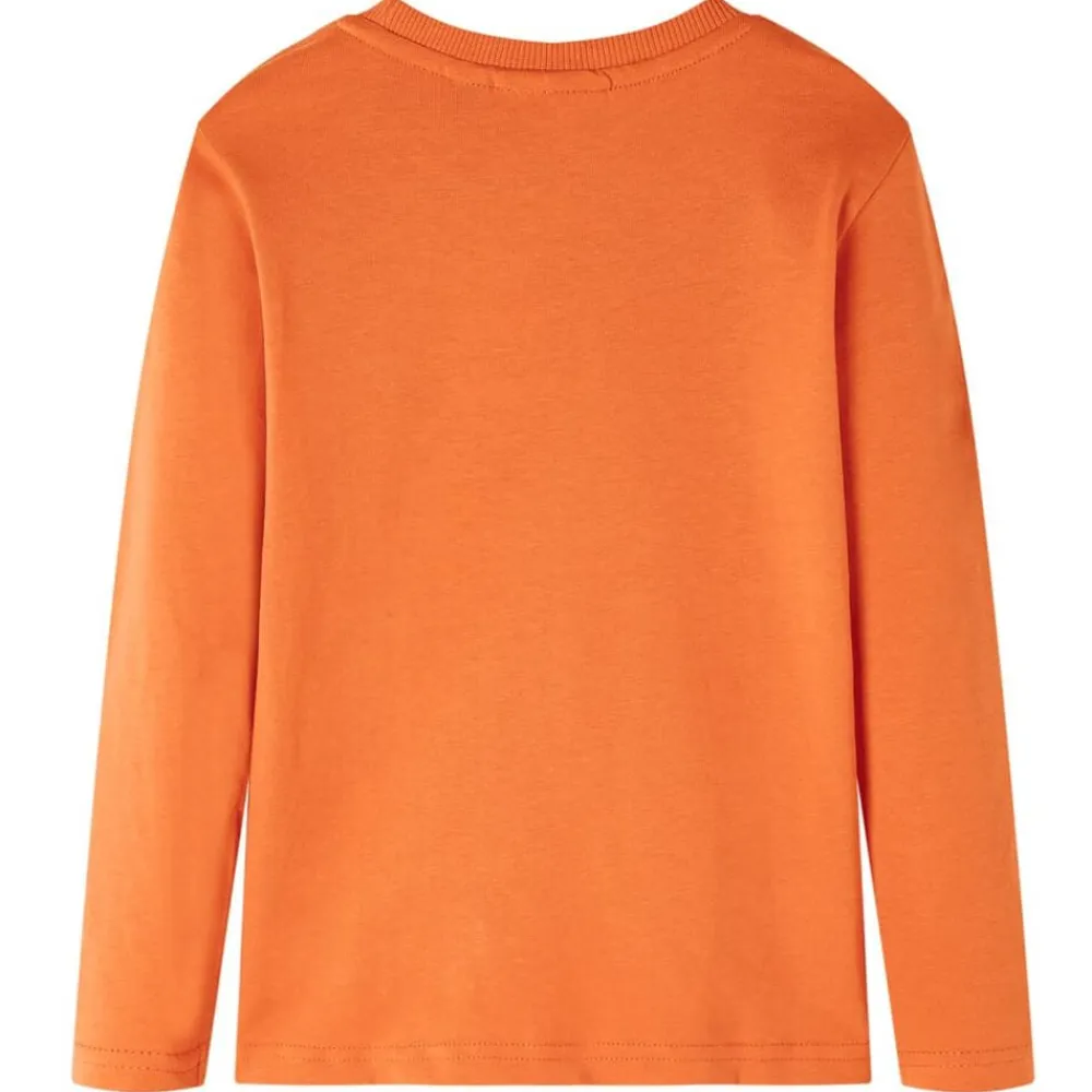 vidaXL Ropa Y Accesorios-Camiseta infantil de manga larga oscuro 92