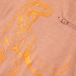 vidaXL Camiseta infantil de manga corta claro 128 Naranja New