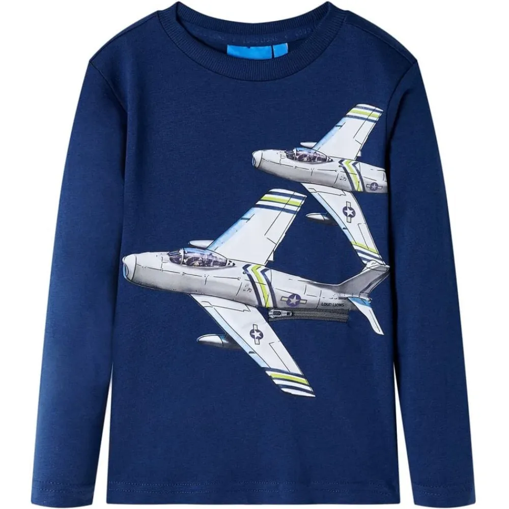 vidaXL Ropa Y Accesorios-Camiseta infantil de manga larga 92