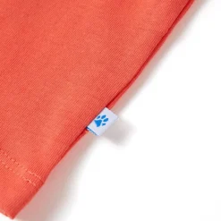 vidaXL Camiseta infantil de manga corta claro 116 Rojo New