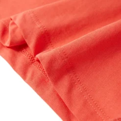 vidaXL Camiseta infantil de manga corta claro 116 Rojo New