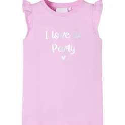 vidaXL Ropa Y Accesorios-Camiseta infantil de manga volante color 104