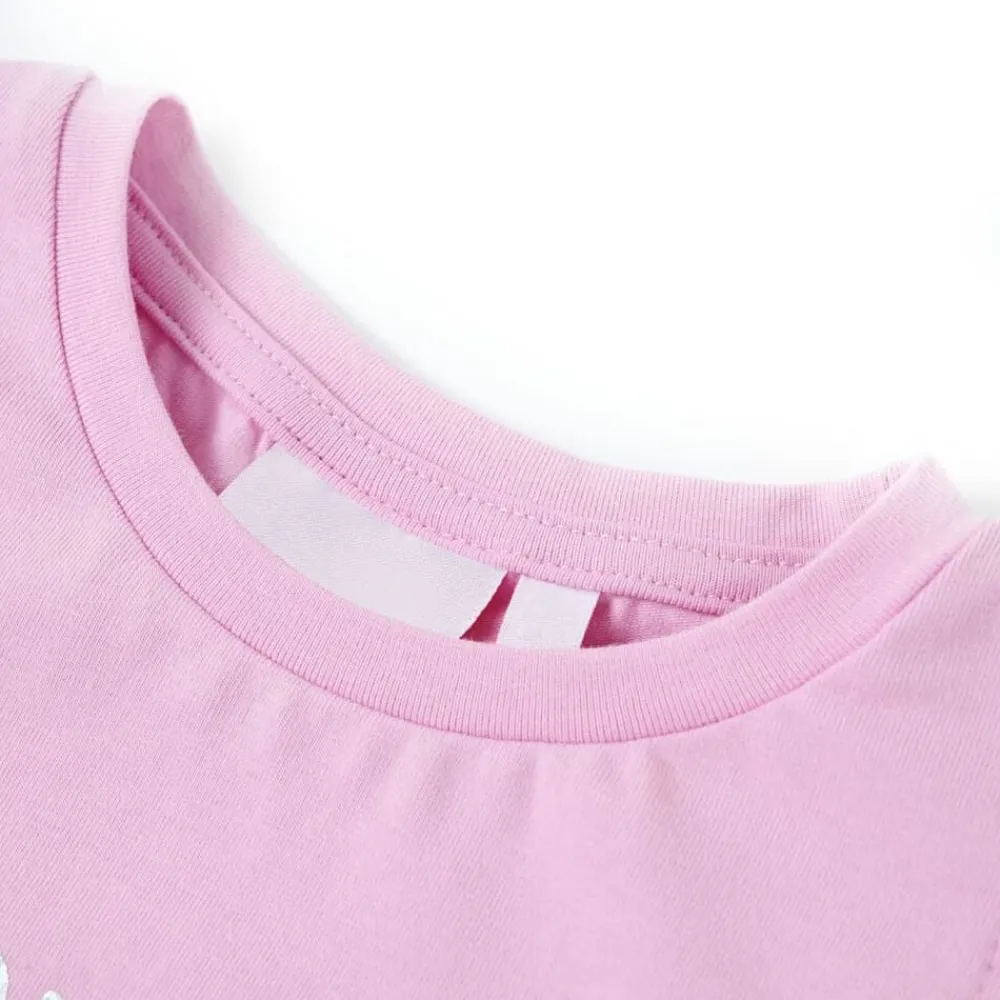 vidaXL Ropa Y Accesorios-Camiseta infantil de manga volante color 104