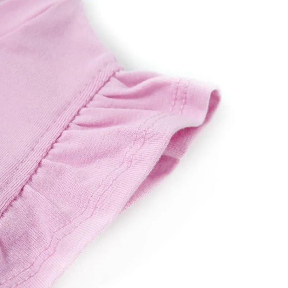 vidaXL Ropa Y Accesorios-Camiseta infantil de manga volante color 104