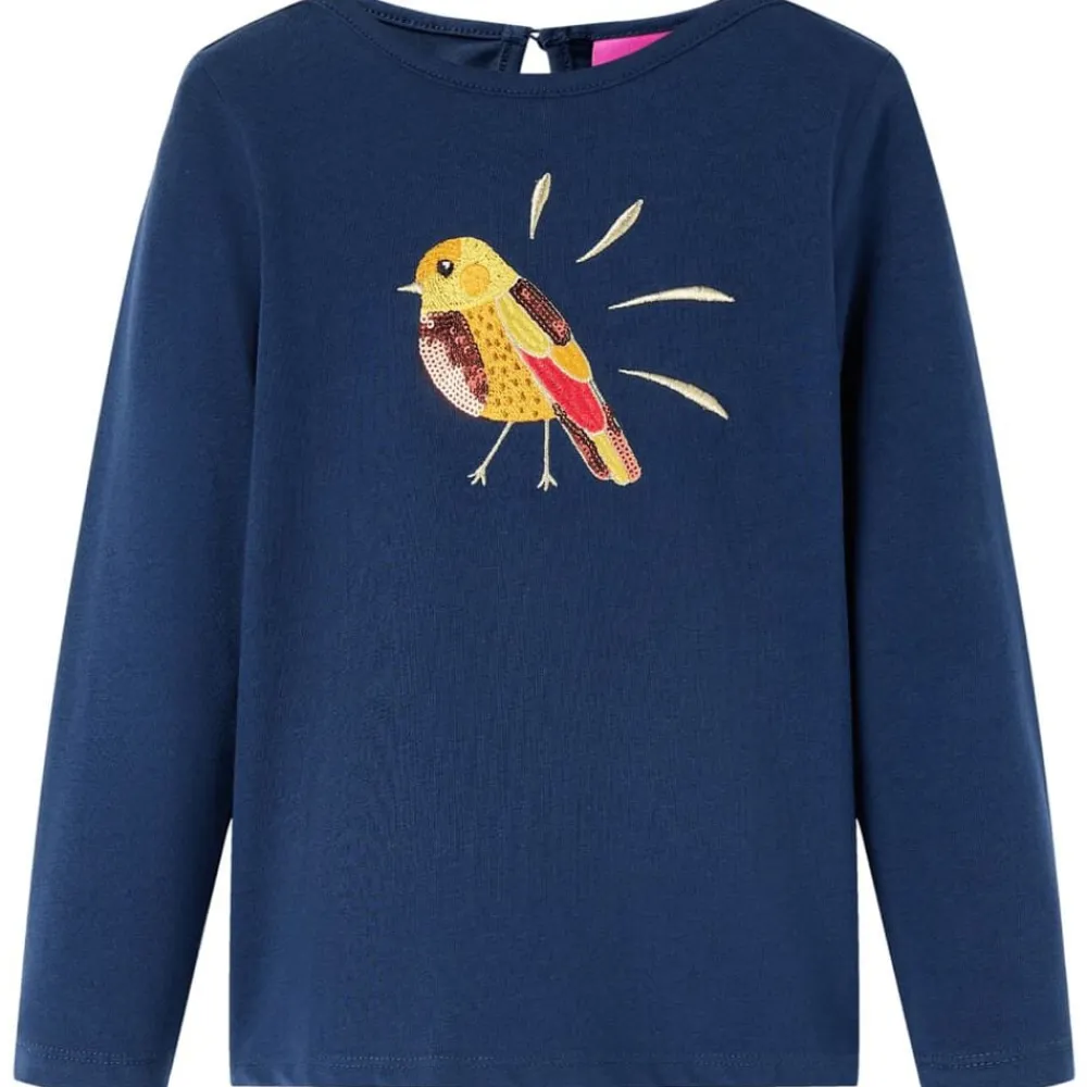 vidaXL Ropa Y Accesorios-Camiseta infantil de manga larga 92