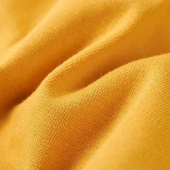 vidaXL Camiseta infantil de manga larga oscuro 104 Ocre Hot