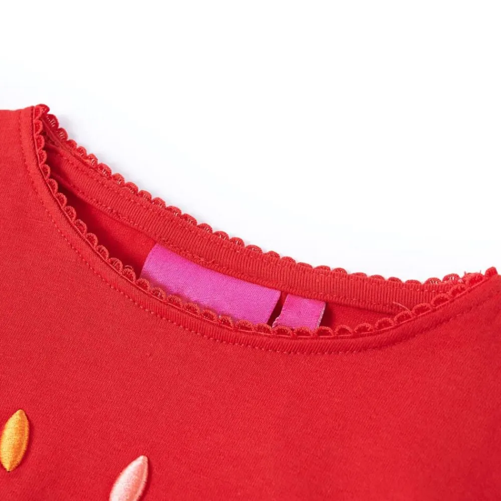 vidaXL Ropa Y Accesorios-Camiseta infantil de manga larga 92