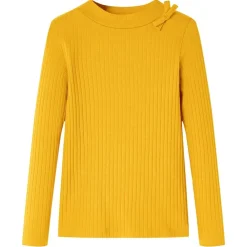 vidaXL Camiseta infantil de manga larga color 92 Ocre Sale