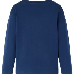 vidaXL Camiseta infantil de manga larga 104 Azul marino Sale