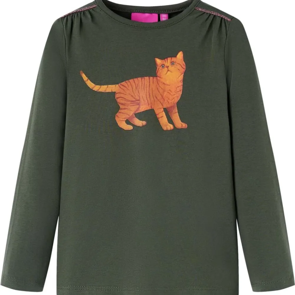 vidaXL Ropa Y Accesorios-Camiseta infantil de manga larga 92