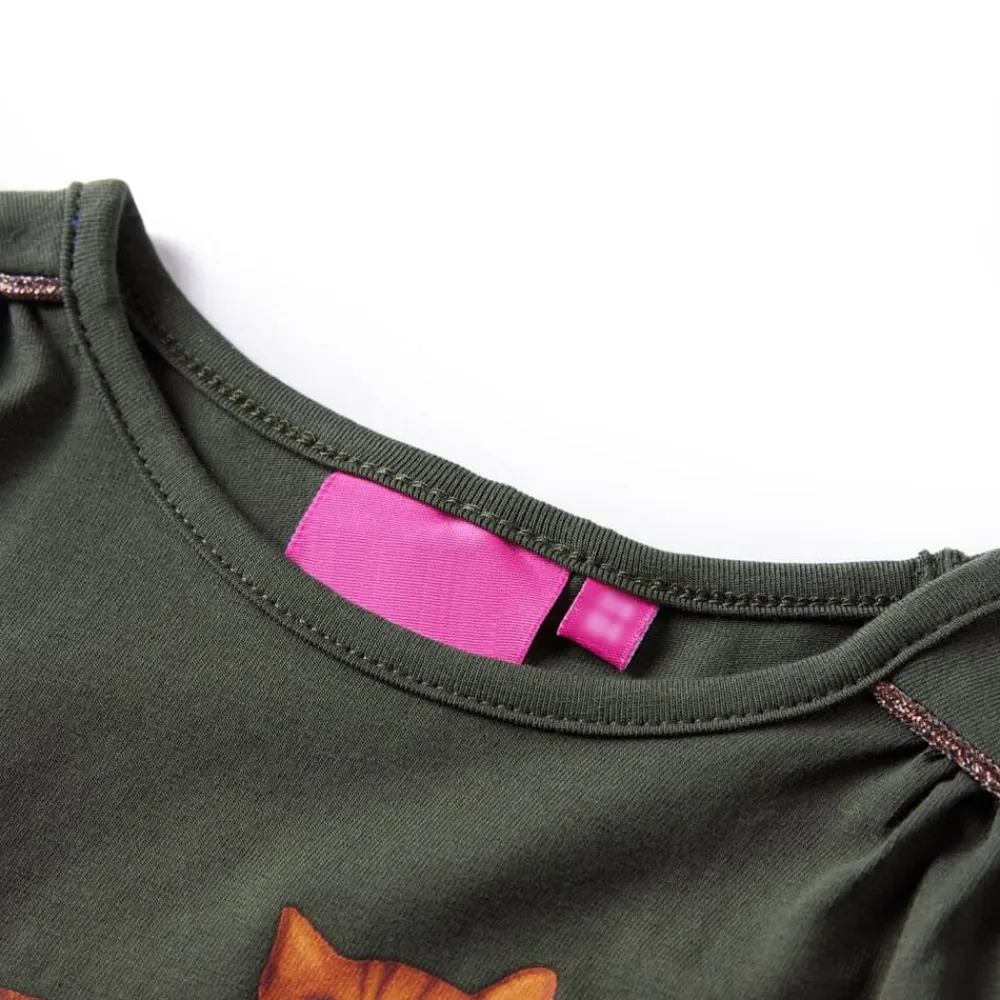 vidaXL Ropa Y Accesorios-Camiseta infantil de manga larga 92