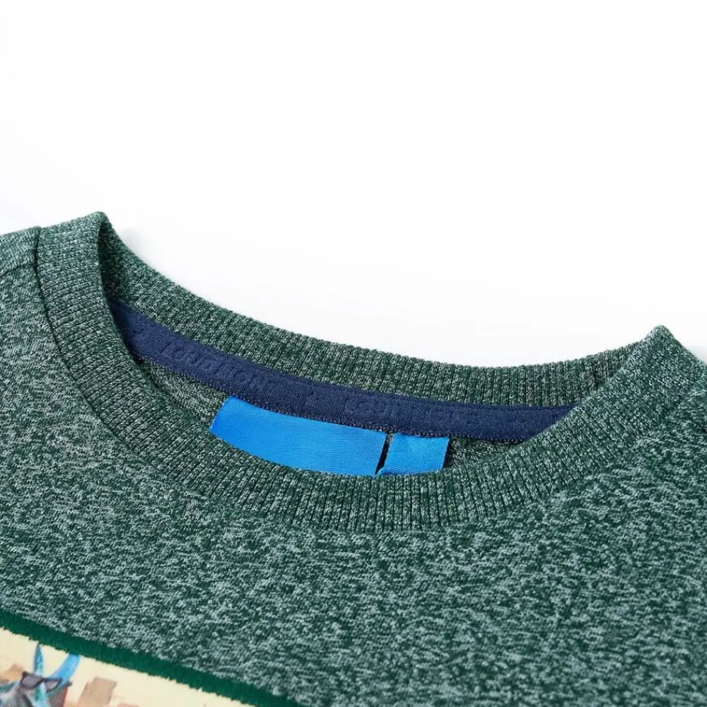 vidaXL Ropa Y Accesorios-Camiseta infantil de manga larga mélange 104