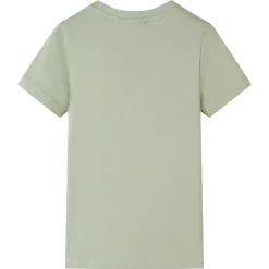 vidaXL Camiseta infantil de manga corta claro 104 Caqui Outlet