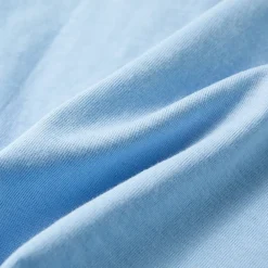 vidaXL Camiseta infantil de manga corta claro 104 Azul Clearance