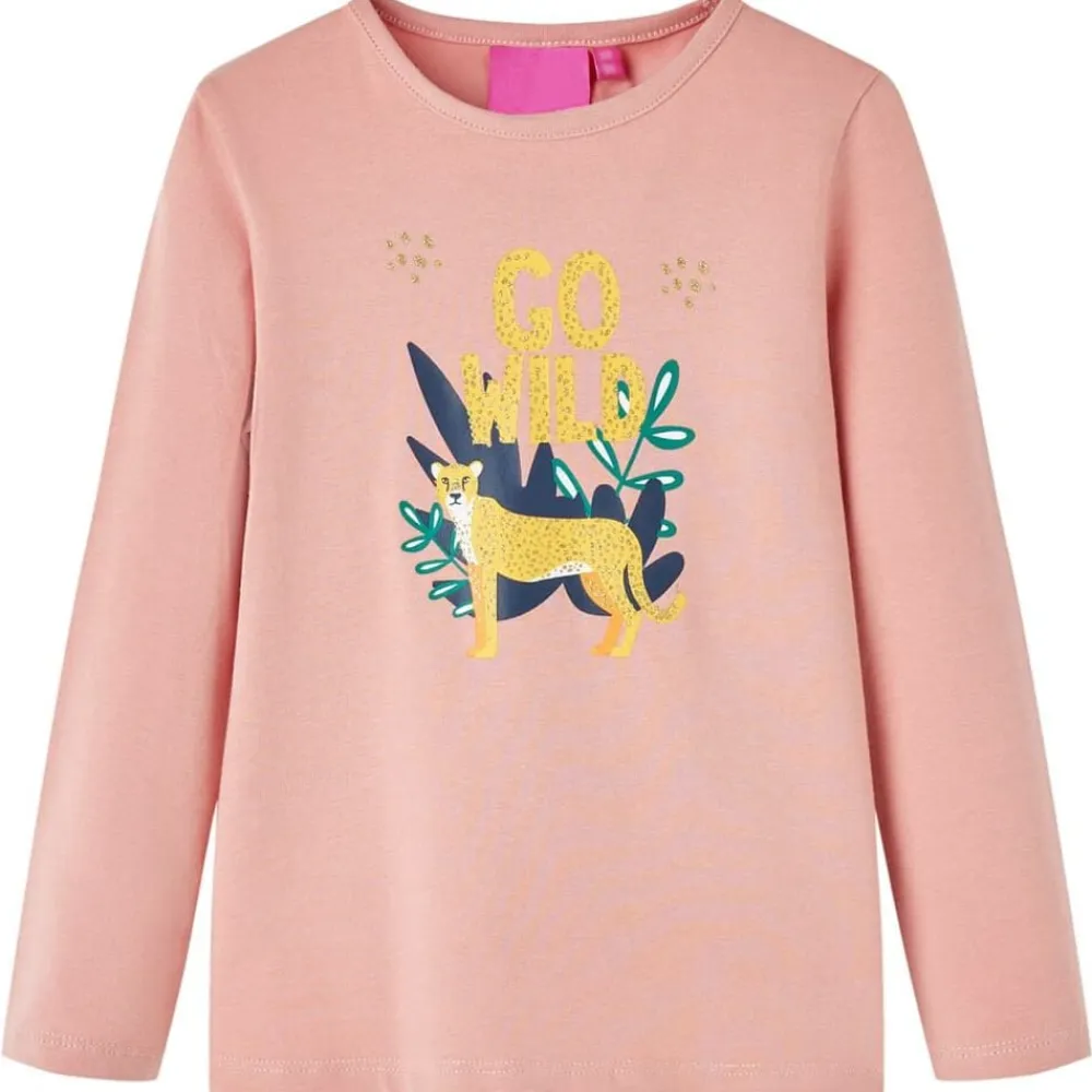 vidaXL Ropa Y Accesorios-Camiseta infantil de manga larga 128
