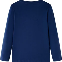 vidaXL Camiseta infantil de manga larga 104 Azul marino Sale