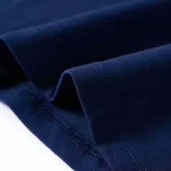 vidaXL Camiseta infantil de manga larga 104 Azul marino Clearance