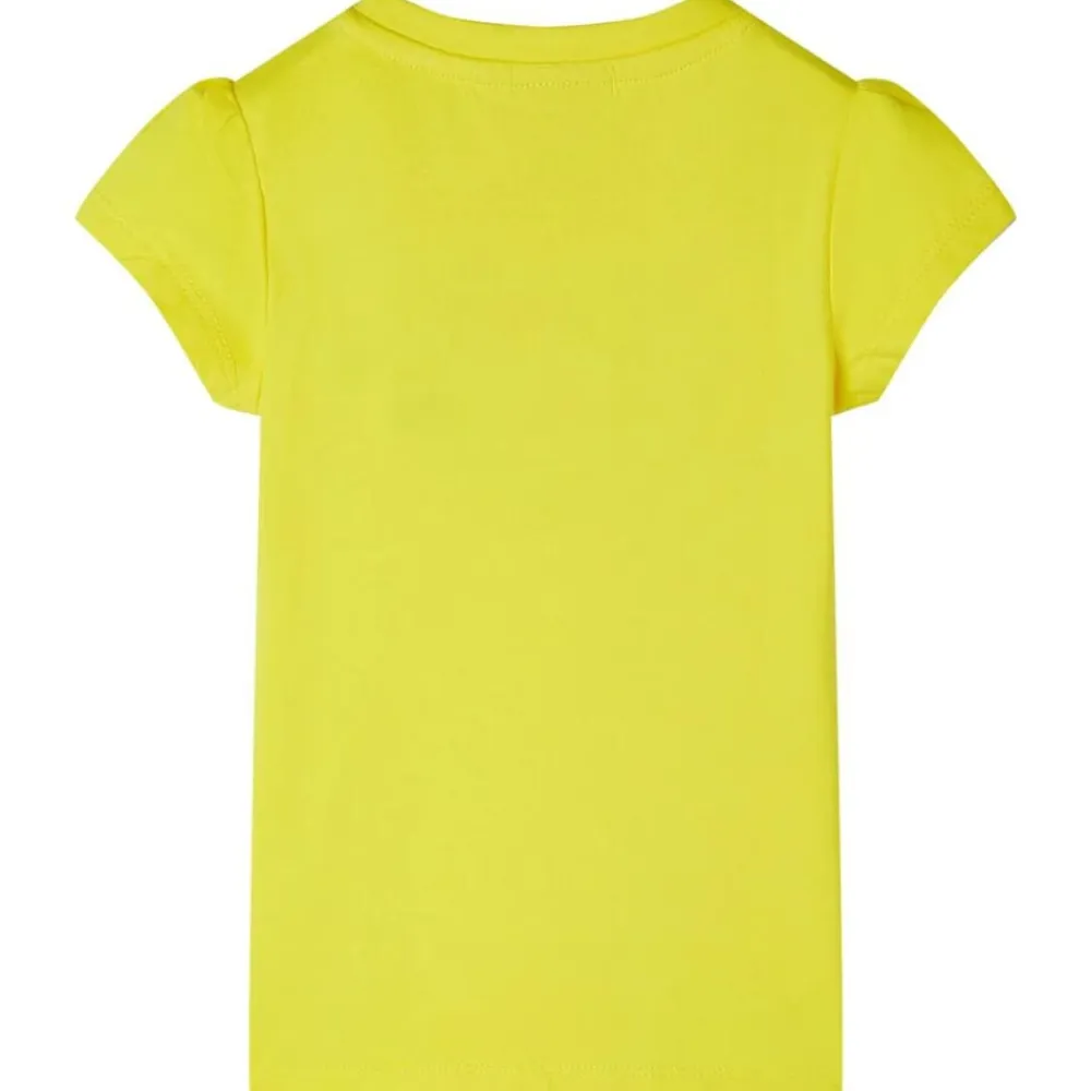 vidaXL Ropa Y Accesorios-Camiseta infantil de manga casquillo chillón 140
