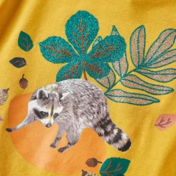 vidaXL Camiseta infantil de manga larga color 116 Ocre New