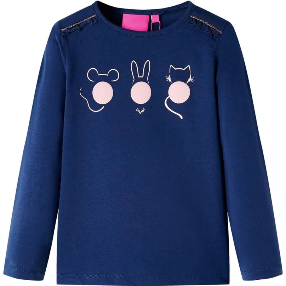 vidaXL Ropa Y Accesorios-Camiseta infantil de manga larga 116