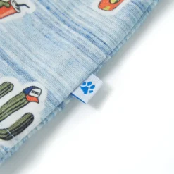 vidaXL Camiseta infantil mezcla es 128 Azul Discount