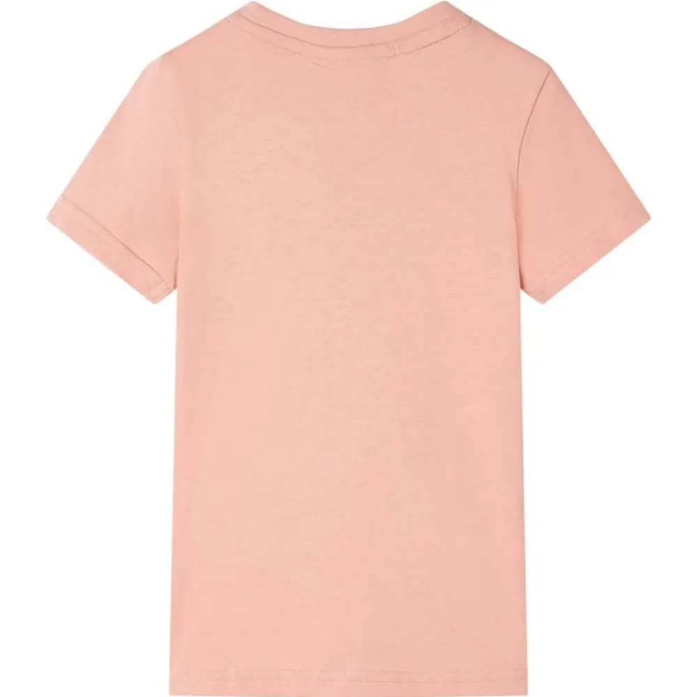 vidaXL Camiseta infantil claro 116 Naranja Discount