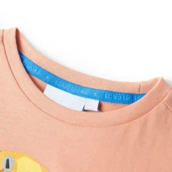 vidaXL Camiseta infantil claro 116 Naranja Discount