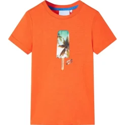 vidaXL Ropa Y Accesorios-Camiseta infantil oscuro 128