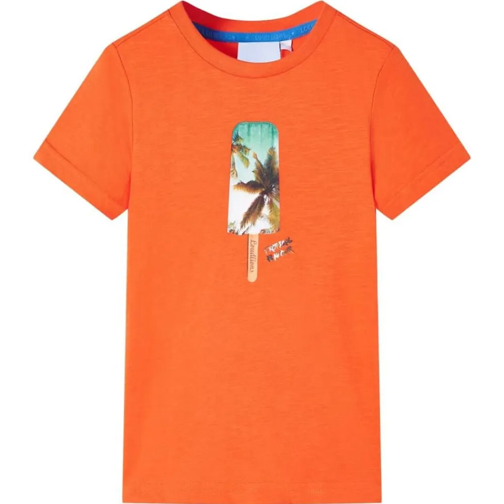 vidaXL Ropa Y Accesorios-Camiseta infantil oscuro 128