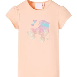 vidaXL Camiseta infantil claro 104 Naranja Sale