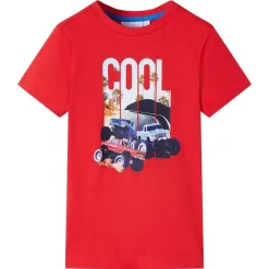 vidaXL Camiseta infantil 104 Rojo Outlet