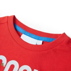vidaXL Camiseta infantil 104 Rojo Outlet