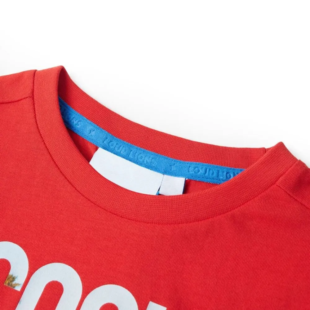 vidaXL Camiseta infantil 104 Rojo Outlet