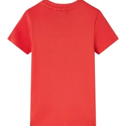 vidaXL Camiseta infantil 104 Rojo New